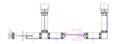 Offset Single Glass Cut - Extanza